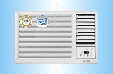 Voltas Fixed Speed Window AC, 1 Ton, 3 star - 123 Vectra Platina