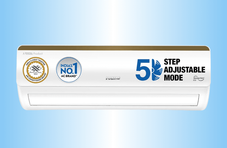 Voltas SmartAir Inverter AC, 1.5 Ton, 5 star - 185V Vertis Smart Elite Gold With IoT